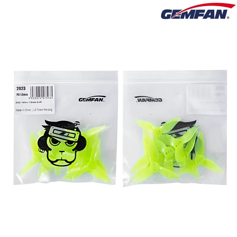 Drone Racing Gate - 8PCS Gemfan Hurricane 2023 2X2.3X3 3-Blade