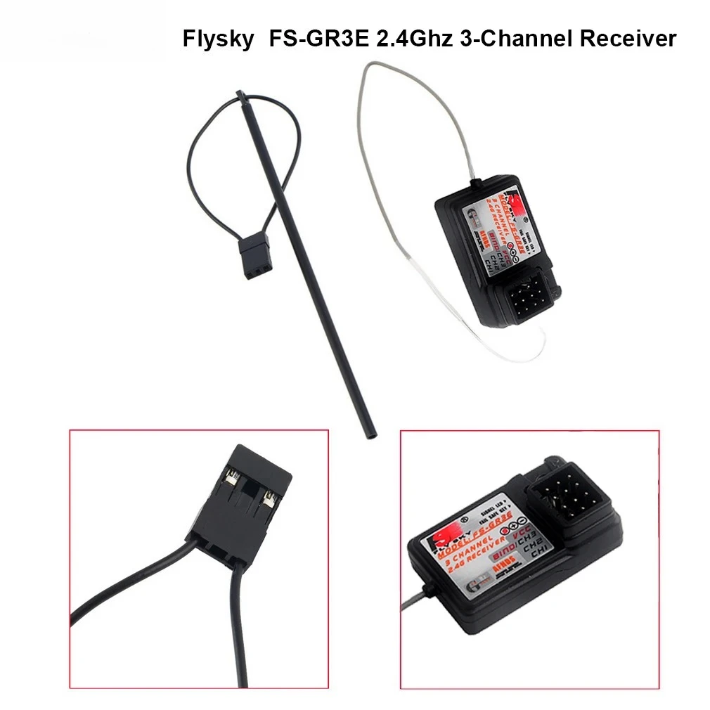 Flysky FS-GR3E 2.4Ghz 3-Channe - Drone Racing Receiver ulasan dan harga