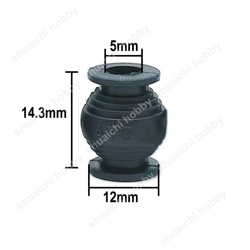 10PCS Silicone D12x5mm Gimbal  - Drone Racing Flight Controller ulasan dan harga