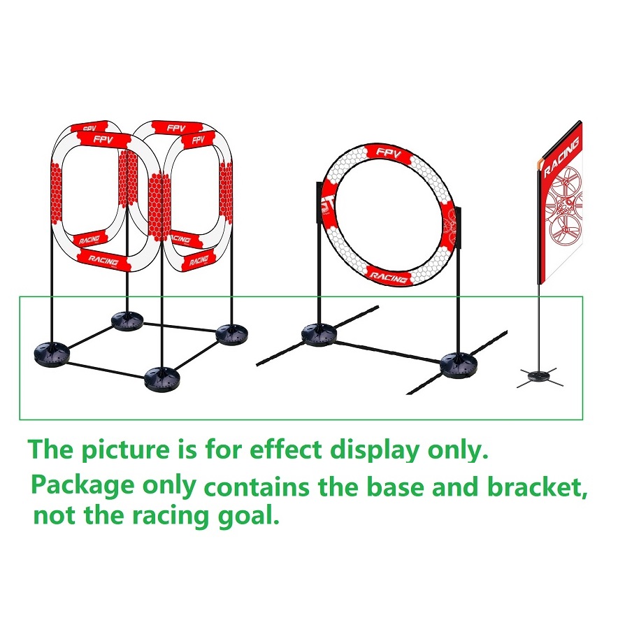 RC Mini Racing Plane Spare Par - Drone Racing Gate ulasan dan harga