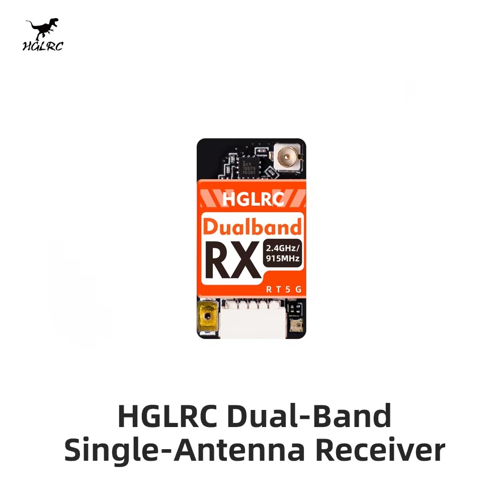 HGLRC Dual-Band Single-Antenna - Drone Racing Receiver ulasan dan harga